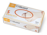 Medline FG1501H FitGuard Stretch Vinyl Exam Gloves, Small, Cream (Box of 150)