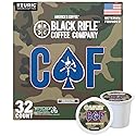 Black Rifle Coffee Company CAF, 32 Count, Medium Roast K Cups - Single Serve K Cups Coffee Pods - Kcup Pods Compatible with Keurig 1.0 & 2.0 - Made