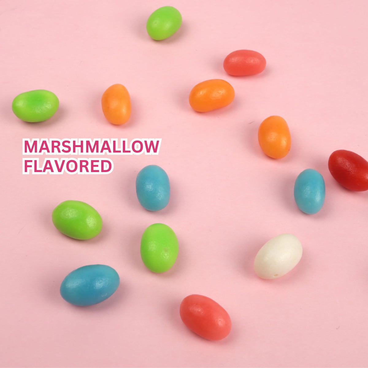Flavored Jelly Beans Variety, Marshmallow and Orange Creamsicle Candy, Gift Bag Fillers, 10 Ounces Each (Pack of 2)