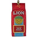 Lion Coffee Gold Roast Whole Bean Coffee, Medium-Light Roast, A Taste of Aloha - 10 Ounce Bag