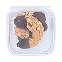 Chris's Cookies, Cookies Dark Dipped Almond Horn, 6 Ounce
