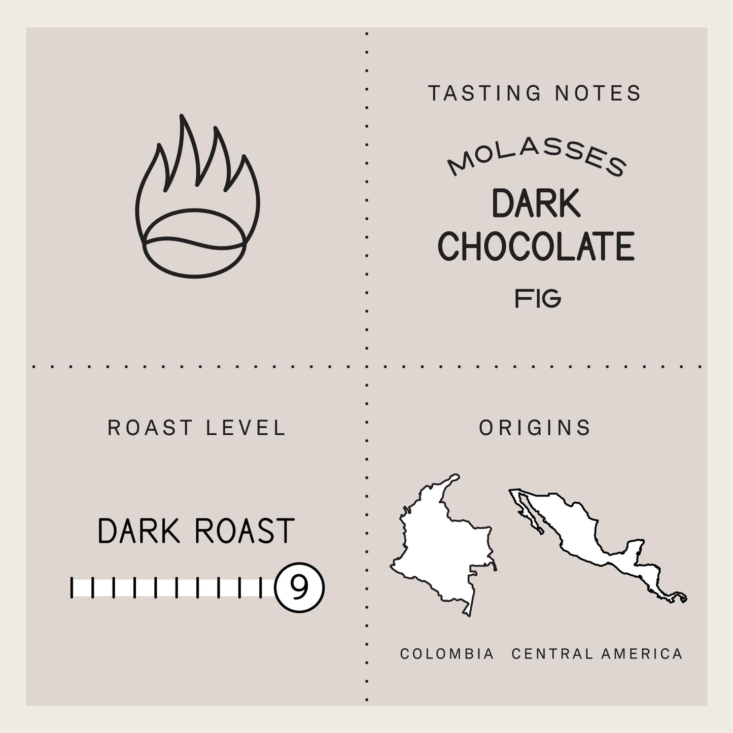 Verve Coffee Roasters | Bronson French Roast Whole Bean Coffee | Dark Chocolate & Molasses | High-Elevation Latin American Blend | Washed Process