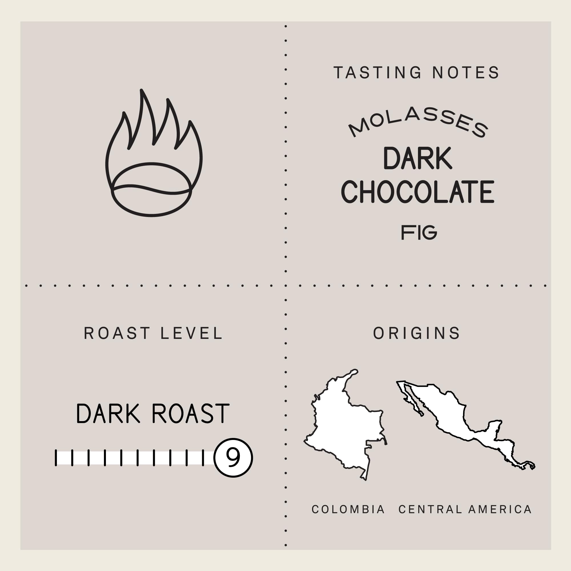 Verve Coffee Roasters | Bronson French Roast Whole Bean Coffee | Dark Chocolate & Molasses | High-Elevation Latin American Blend | Washed Process