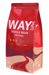 WAY Coffee Medium Roast Whole Bean Coffee - The Original (12 Oz)
