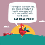 Seven Sundays Organic Muesli Cereal, Farmers Market Almond Date Currant, 12 Oz Bag, Gluten Free, 0g Added Sugar, Enjoy Warm, Cool or as Overnight Oats