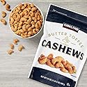 Butter toffee flavored cashews (2 bags)