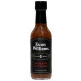 Evan Williams Bourbon Hot Sauce - Aged Cayenne Pepper & Butter Blend with a Splash of Bourbon - Spicy Gourmet Sauce for Wings, Grilling, and Dipping