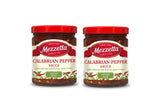 Mezzetta Calabrian Pepper Sauce - Fruity Fiery Flavor with Extra Virgin Olive Oil - Italian Ingredient for Pizza, Pasta, Sandwiches - Red Bell Pepper