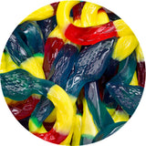 Creepy Giant Gummy Rattlesnake Candy - 3 pound Bulk Bag