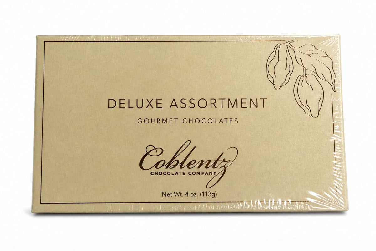 Coblentz Chocolate Deluxe Assortment Box 4oz