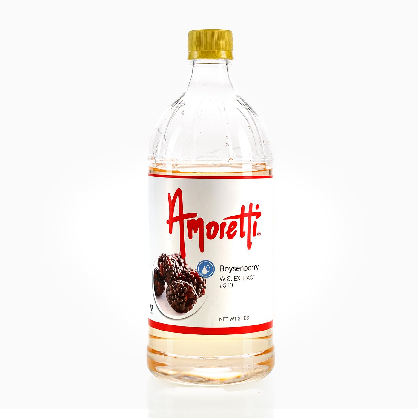 Amoretti - Boysenberry Extract Water Soluble 2 oz - Highly Concentrated & Perfect For Pastry, Savory, Brewing, and more, Preservative Free, Vegan