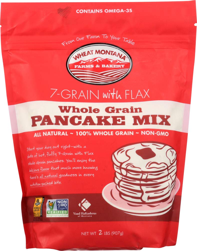 Wheat Montana 7-grain with Flax Pancake Mix (Pack of 2)