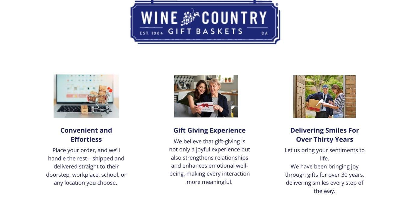 Wine Country Gift Baskets The Sweetest Gift Tower