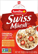 Familia Swiss Muesli Cereal 12 x 29oz | Original Recipe Familia Muesli Multipack (29 Ounce-Pack of 12)