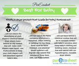 Purecosheet - Reusable Dryer Sheets | Cost effective (500+ loads), Chemical Free & Vegan Dryer Sheet | Safe For Infants & Allergy/Eczema Sufferers |