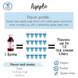 Deiman Natura Artificial Food Flavoring Apple Essence (4 fl oz)