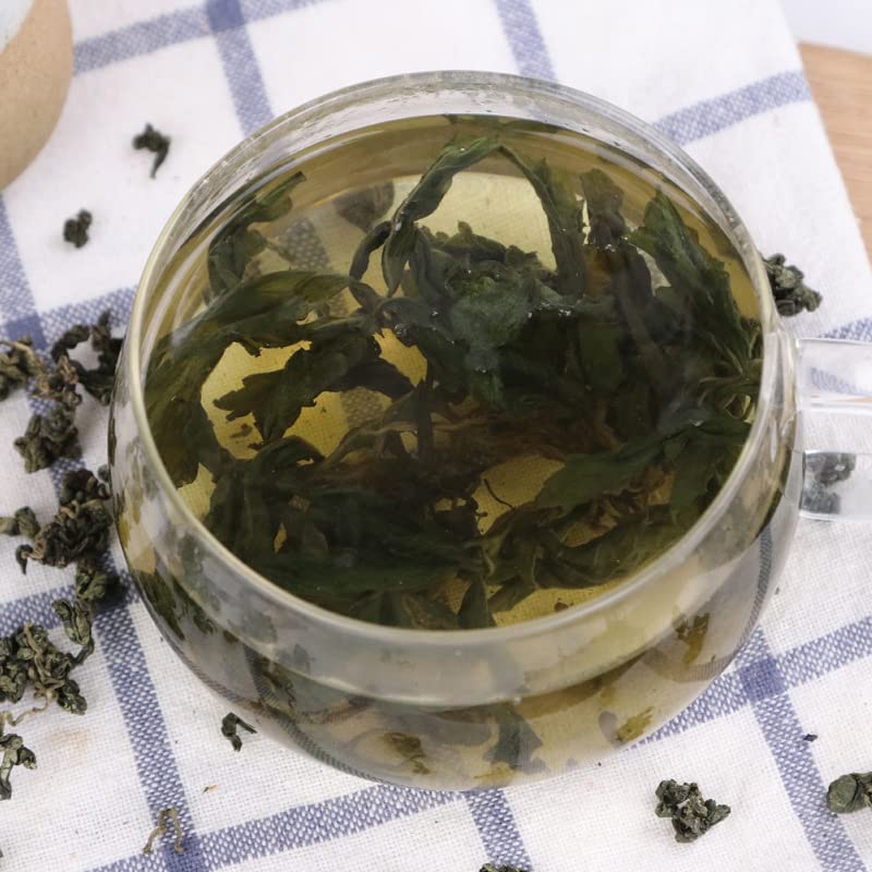 Natural Gynostemma Tea-Jiaogulan Tea 8 Oz, Reusable Bag.100% Natural Dried Loose Leaf Tea,No Additive.