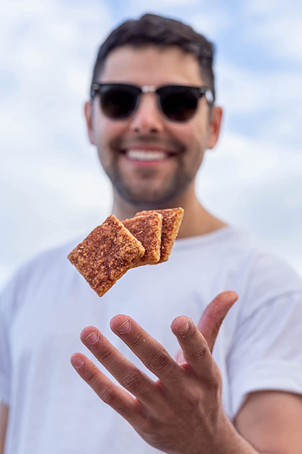 Brooklyn Brittle Cinnamon Walnut Crispy Snack Buttery Crunch Infused Italian Cookie Brittle Snack with Warm Cinnamon and Nutty Walnuts Perfect