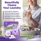 Powerizer Complete Multipurpose Cleaning Pods - Plant and Mineral Based Concentrated Laundry & Dishwasher Detergent | 42 Count | All-in-One Cleaning