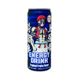Demon Slayer Tropical Fruit Energy Drink - 11.16 fl oz (330 ml) Cans - Akaza Collectible Anime Character Drink (6-Pack)