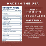 Yo Mama's Foods Keto Barbecue BBQ Sauce - (Pack of 4) - No Sugar Added, Low Carb, Vegan, Gluten Free, Paleo Friendly, and Made with Whole Non-GMO