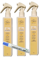 Tyler Candle Company - Spray On Demand - HIgh Maintenance fragrance - 227g / 8oz, Clear (8 Fl oz (Pack of 3)) w/a Stain remover pen