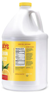 Lucy’s Family Owned - 100% Lemon Juice Gallon (128fl oz.)
