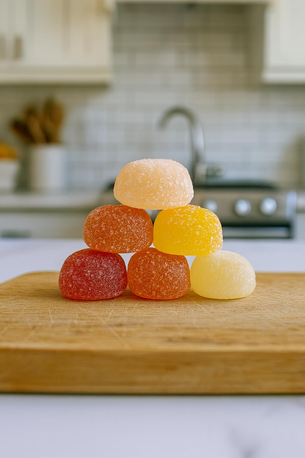 Mangini, Italian Mini Fruit Jelly Candy (Bye Gele) 150g Bag (5 pcs)