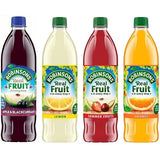 Robinsons Fruit Squash Variety Pack - No Added Sugar Squash - 33.8 Fl Oz (1lt) 4-Count