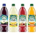Robinsons Fruit Squash Variety Pack - No Added Sugar Squash - 33.8 Fl Oz (1lt) 4-Count