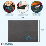 Supercloth® Premium Microfiber Cleaning Cloth for All-Purpose, Lasts Over 5 Years, Glasses Cleaning Cloth, Microfiber Cloth for Cars, Magic Reusable