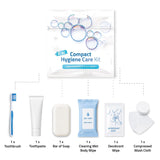 Portable Laundry Kit - Travel Clothes Cleaning Essentials with Liquid Detergent, Stain Remover Wipe, Dryer Sheet & Laundry Bag - Bulk Supply