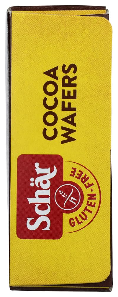 Schar Cocoa Wafer Gluten Free -- 4.4 oz (Pack of 4)