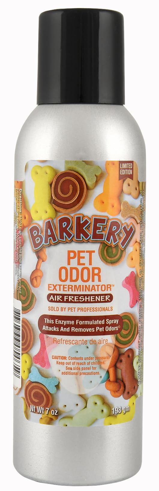 Pet Odor Exterminator Air Freshener, Barkery 7 oz Spray