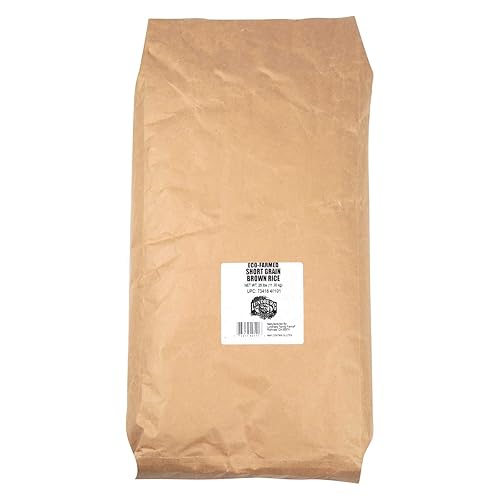 Lundberg Family Farms Brown Short Grain Rice - Single Bulk Item - 25LB