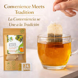 Zapote Blanco Herbal Tea (24 Tea Bags) - 2000mg per Bag - 100% Natural White Sapote Leaves from Mexico - Traditional Mexican Infusion - Caffeine-Free
