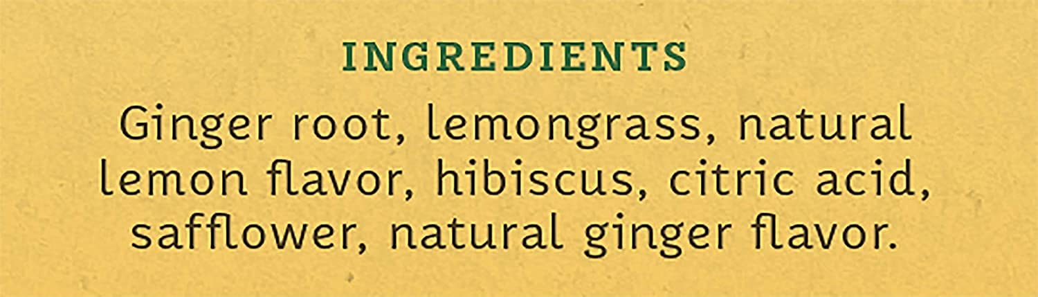 Stash Lemon Ginger Herbal tea 30 count