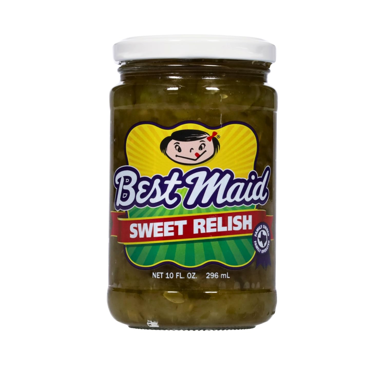 Best Maid Products Pickle Relish 10 Ounce 3 Packs - Sweet, Dill, Jalapeno Sweet, or Jalapeno Mustard (Sweet Relish)