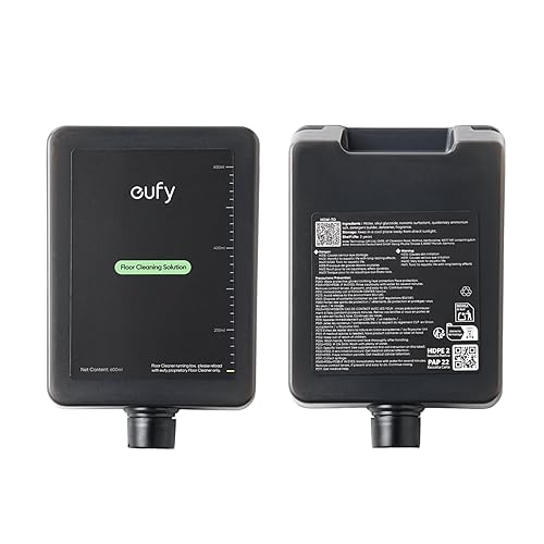 eufy Official Hard Floor Cleaner Accessories for Omni S2, Gentle Ingredients, Low-scent, Suitable for Various Surfaces, 1 Bottle