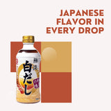 MARUKIN Shiro Dashi (Versatile Concentrate Dashi Base),16.66 floz,Non-GMO,No artificial preservatives