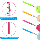 4 Pack 13" to 30" Extendable Feather Duster Kit, Washable Duster Head, Microfiber Duster for Office, Car, Window, Furniture
