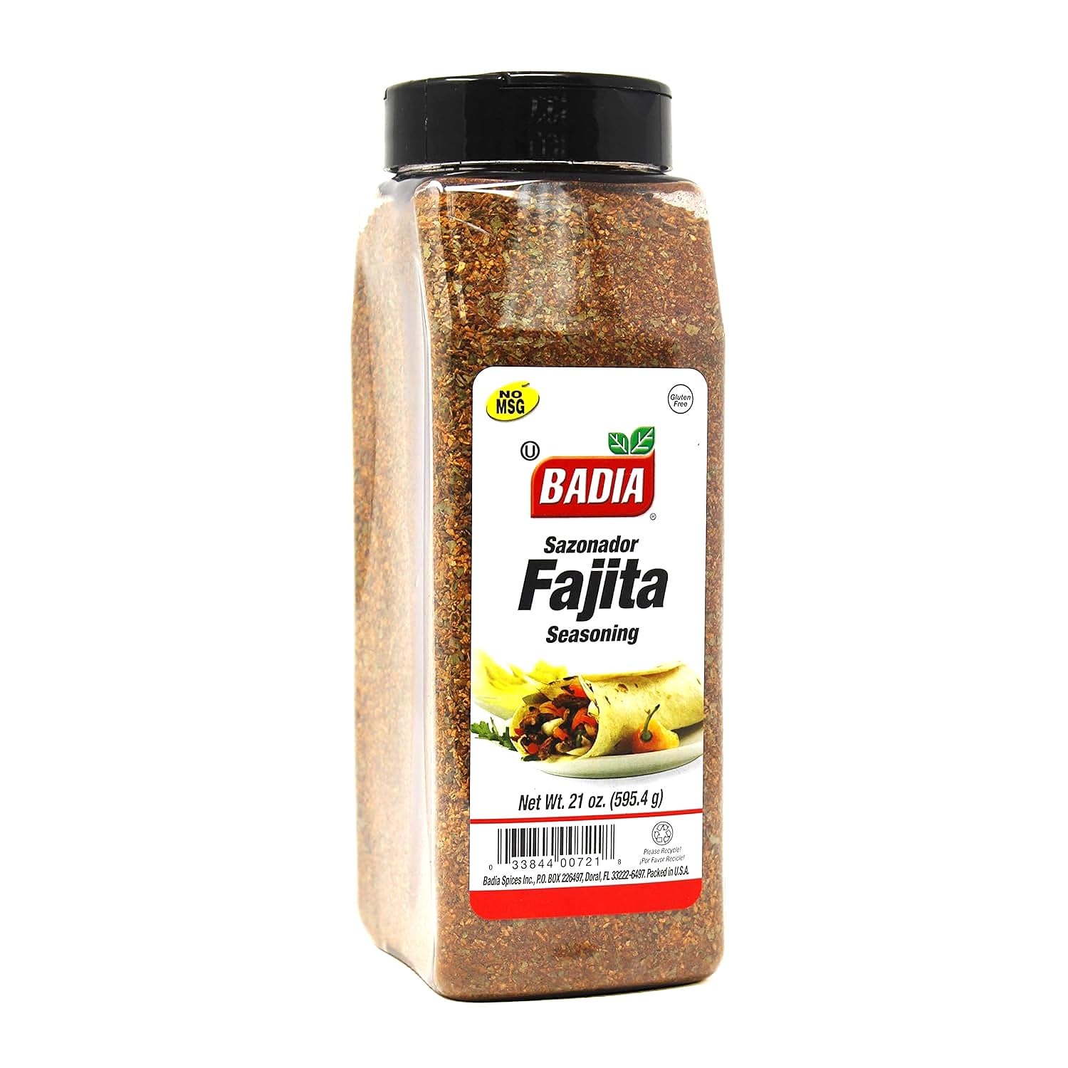 Badia Fajita Seasoning 21 oz - Zesty Tex-Mex Spice Blend for Fajitas - Bold, Smoky Flavor