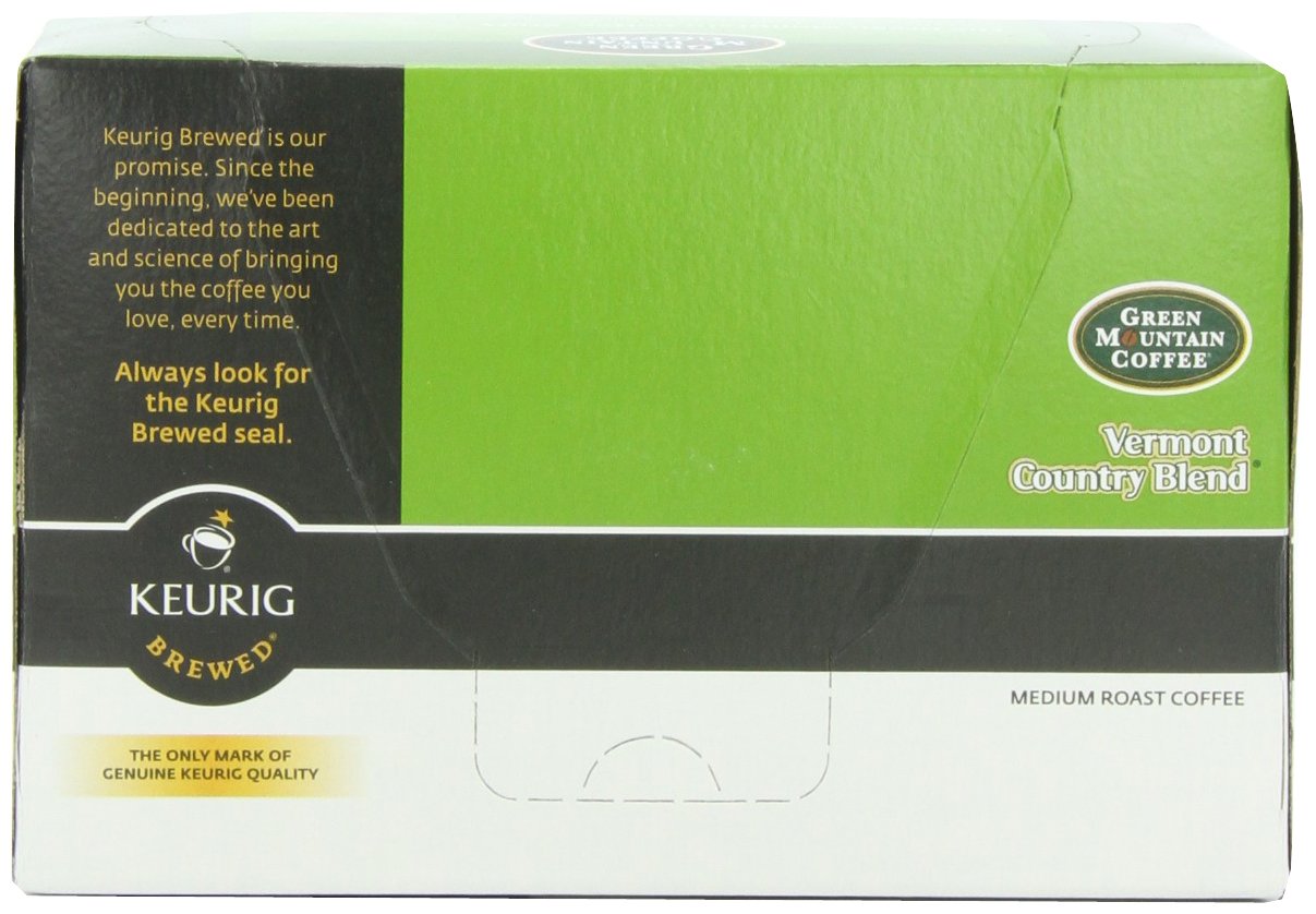 Green Mountain Coffee K-Cup, Vermont Country, 12 Count (Pack of 1)