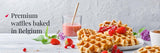 Avieta Belgian Pearl Sugar Waffles, 8 Individually Packed 1.94 Ounce W/GreenZep Sticker