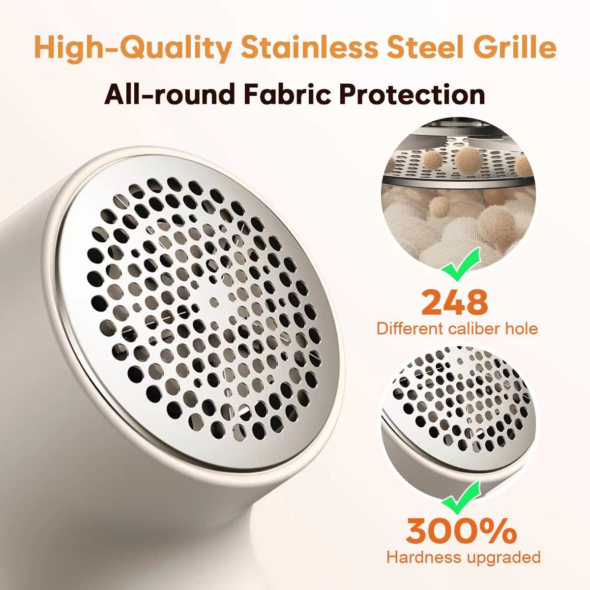???????????????????????? Fabric Shaver, coldSky Lint Remover for Clothes with 3 Replaceable Blades, Electric Lint Shaver with Digital Display, 3-Speeds Defuzzer