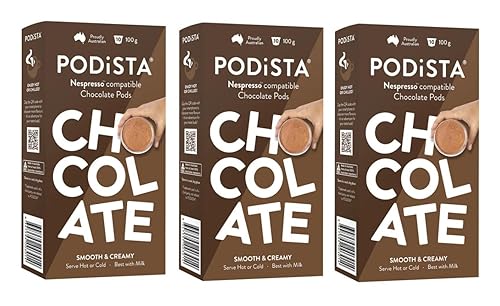 Nespresso Original Line Compatible Capsules Hot Chocolate Hot Cocoa Pods - Smooth & Creamy - 30 Pod Package