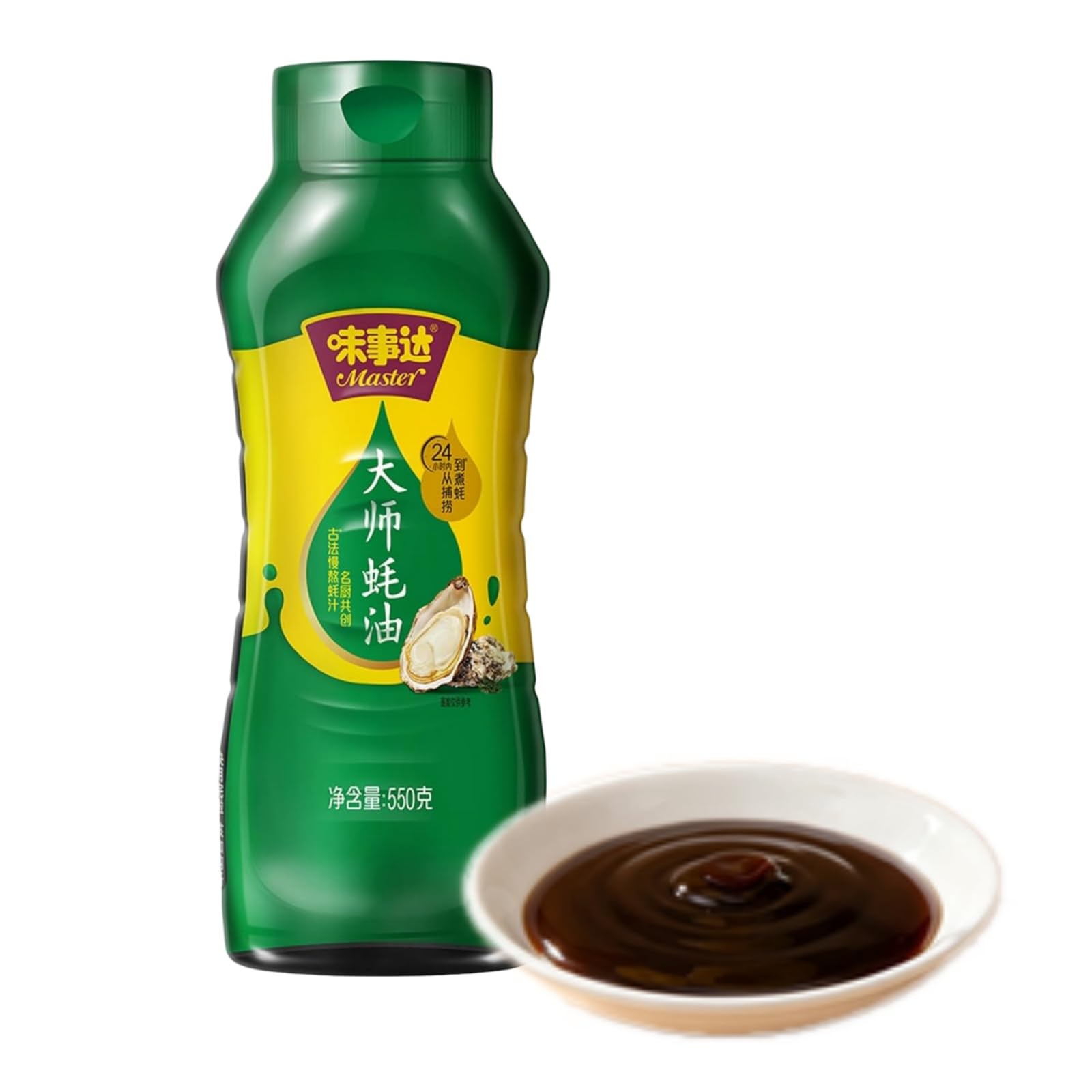 19oz Oyster Sauce Squeeze Bottle, Rich Savory Sauce for Cooking & Dipping
