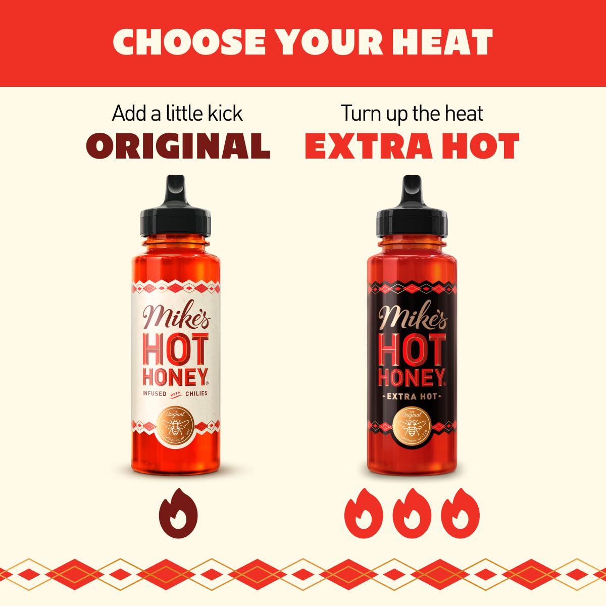 Mike's Hot Honey, America's #1 Brand of Hot Honey, Spicy Honey Infused with Chili Peppers, Gluten-Free, Paleo-Friendly, Sweet Heat, Perfect for Hot