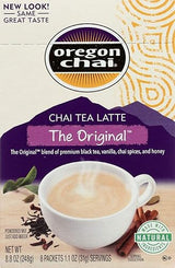 Oregon Chai Original Chai Latte Mix - 3 Pack (24 Packets) On The Go Instant Chai Tea Latte Mix