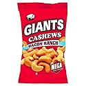 Giants Bacon Ranch Flavor Cashews, 4 Ounce -- 8 per case.